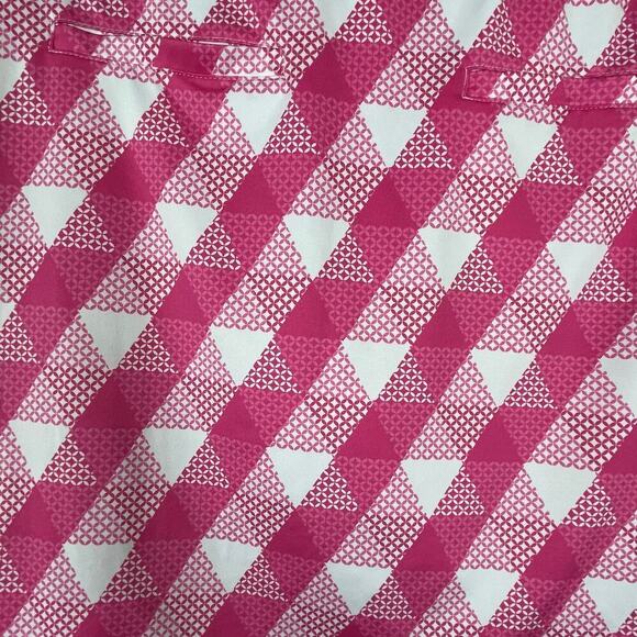 Tail‎ Activewear Pink White Geometric Skort Size S with Zip Pockets - Picture 5 of 10